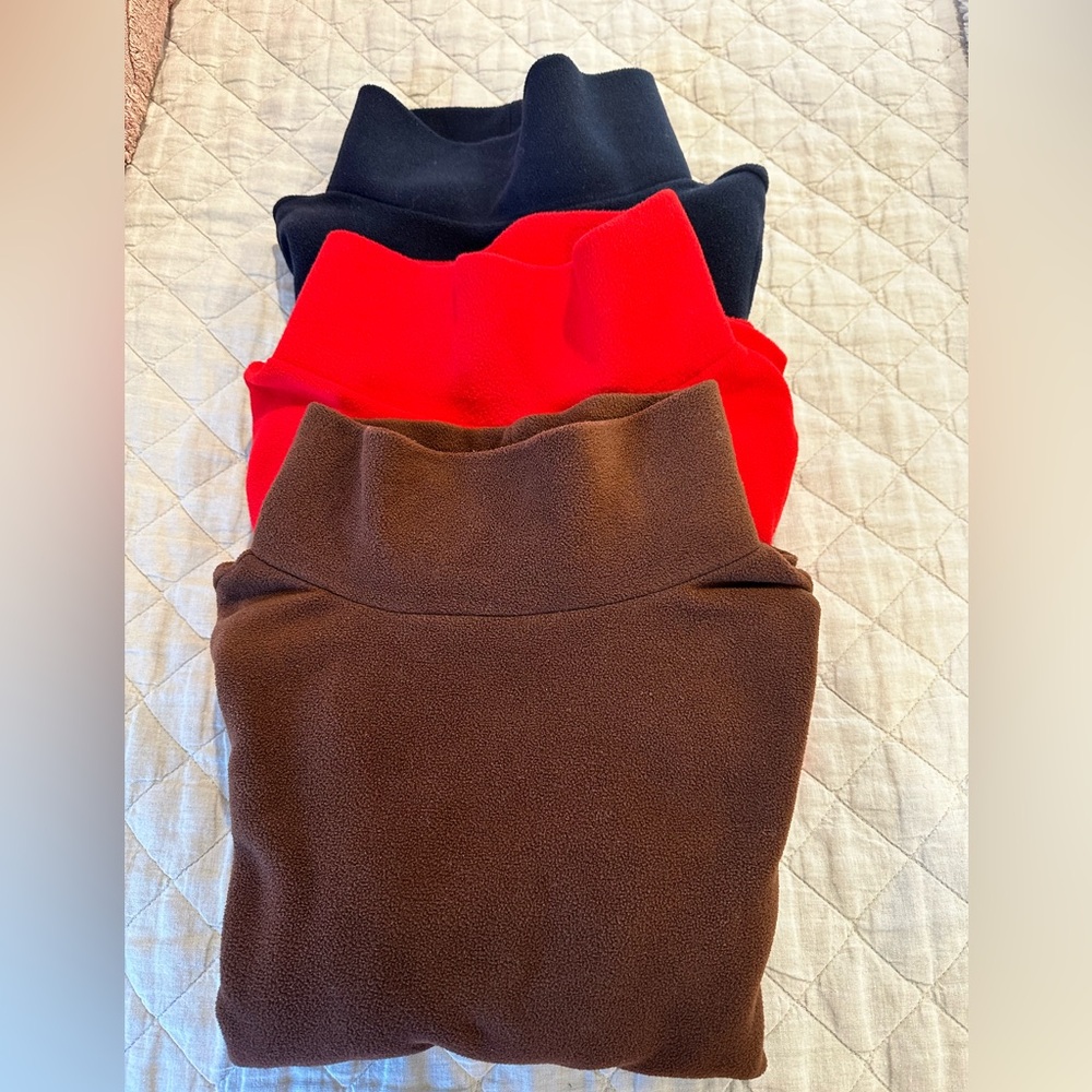 Set of 3 Dudley Stephens Greenpoint Turtlenecks